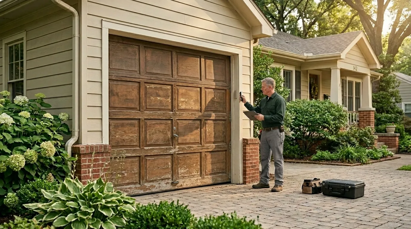 Is Your Oak Park Garage Door Still Worth Repairing